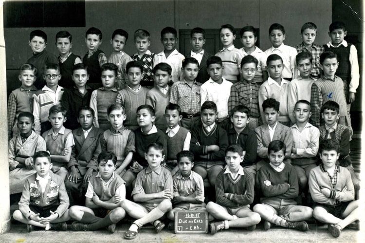 1955 - CM2 - école duc des cars