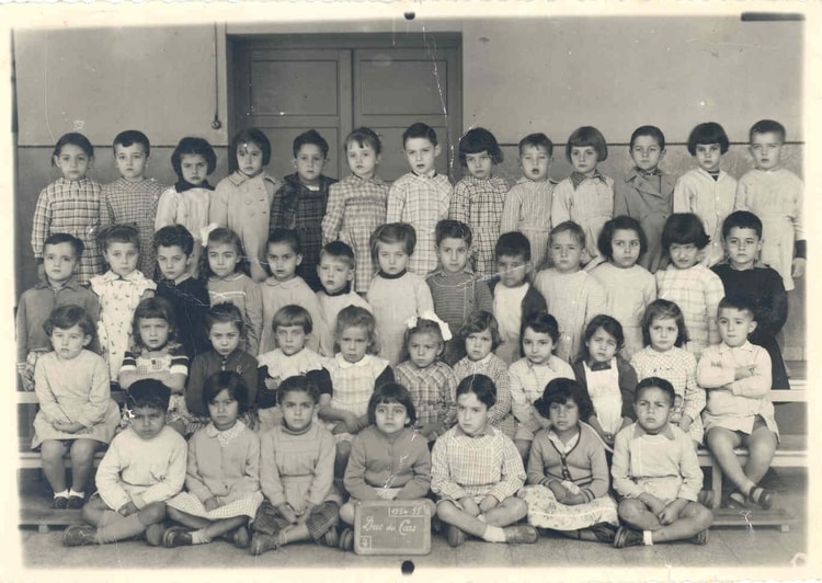 1955 - Maternelle 1954-1955 - école duc des cars