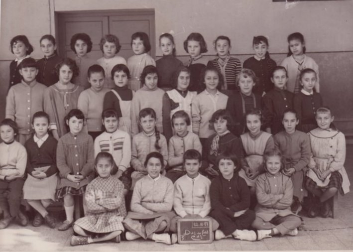 1957 - CM 1 - école duc des cars