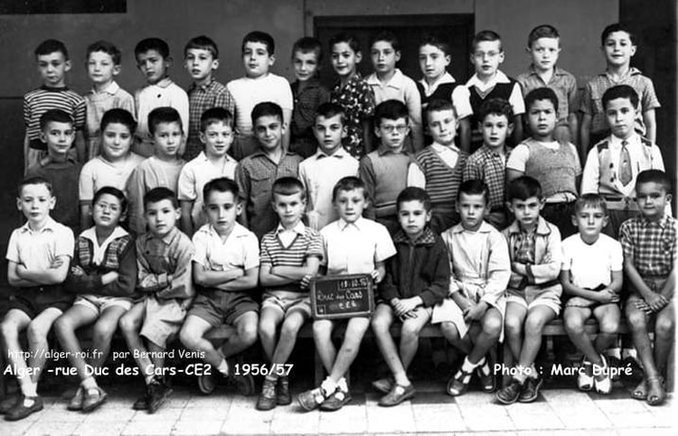 1957 - CE 1 ou 2 - école duc des cars
