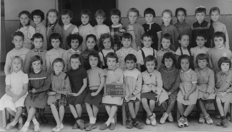 1958 - école filles Duc des Cars CE1 - école duc des cars