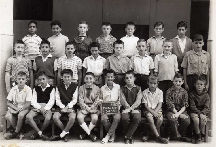 1958 - Cm2 - école duc des cars