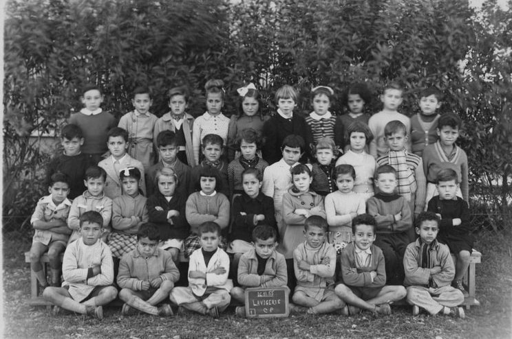 1955 - Cp - Ecole lavigerie,