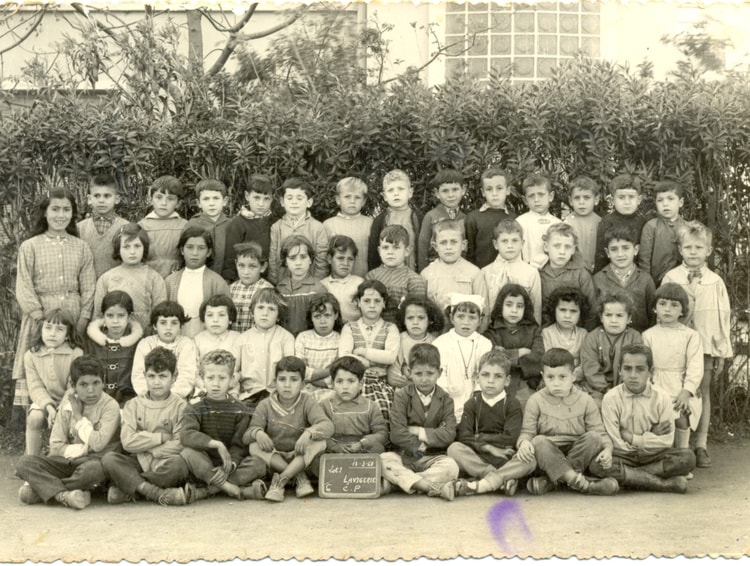 1960 - Cour Preparatoire - Ecole lavigerie,