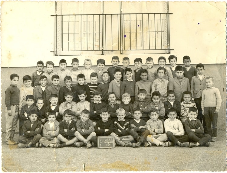 1961 - Cour Elementaire - Ecole lavigerie,