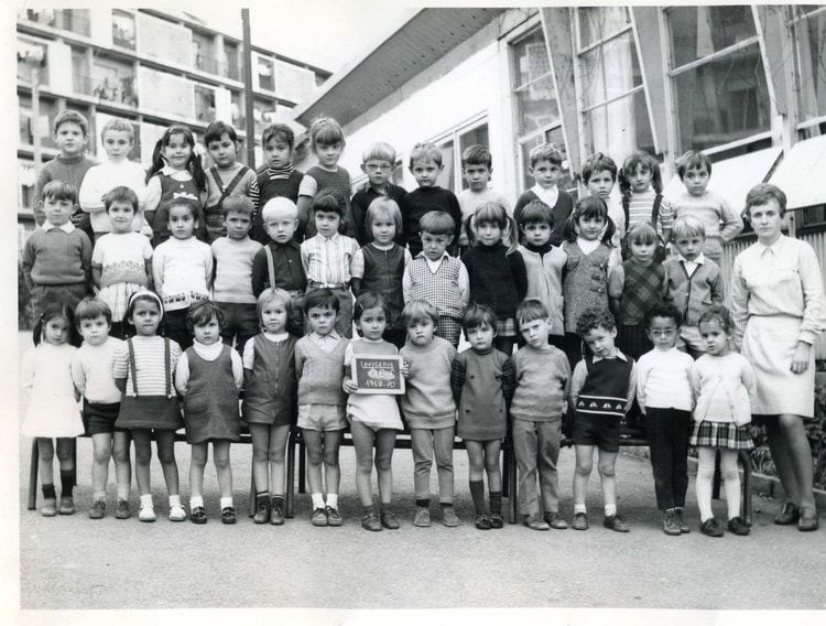 1969 - Classe enfantine - Ecole lavigerie,