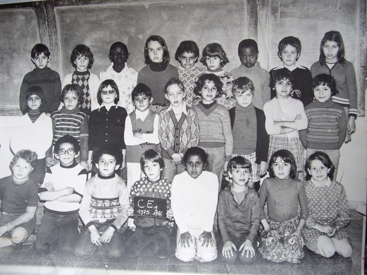 1975 - ECOLE D'HYDRA CE1  75-76 - Ecole primaire hydra