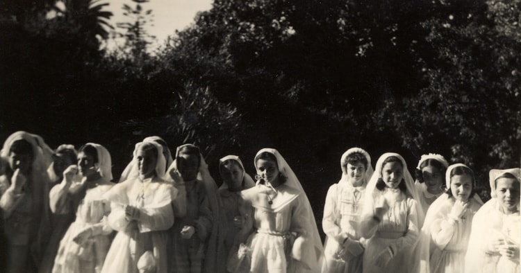 1953 - 7 ème Ste Geneviève Alger 1953 - Ecole ste genevieve