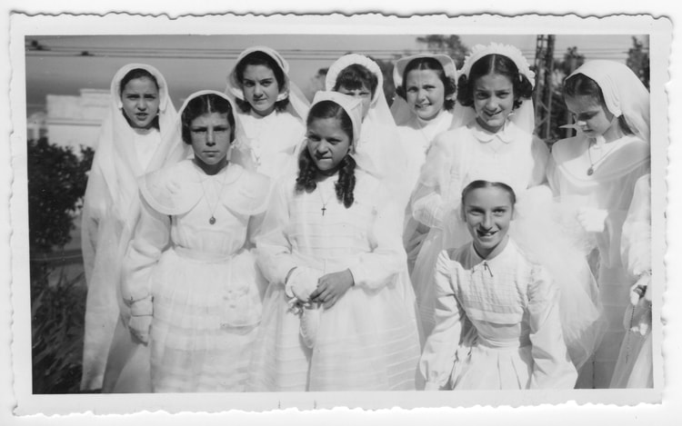 1953 - 7 ème communion 1953 Ste Geneviève Alger - Ecole ste genevieve