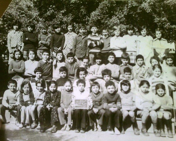 1975 - 4 eme année primaire - Ecole du parc de galland