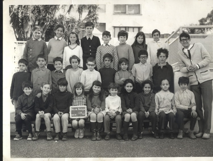 1969 - CM1 D - Ecole du bois de boulogne