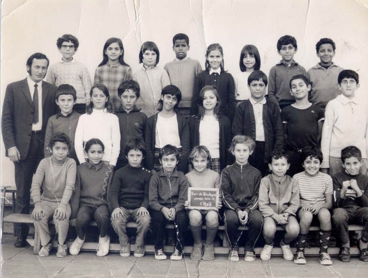 1970 - CM2 B - Ecole du bois de boulogne