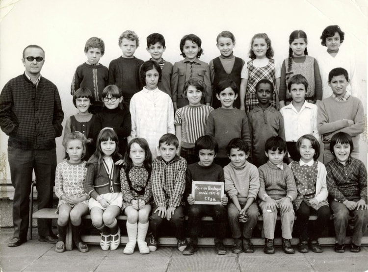 1971 - CE2 - Ecole du bois de boulogne