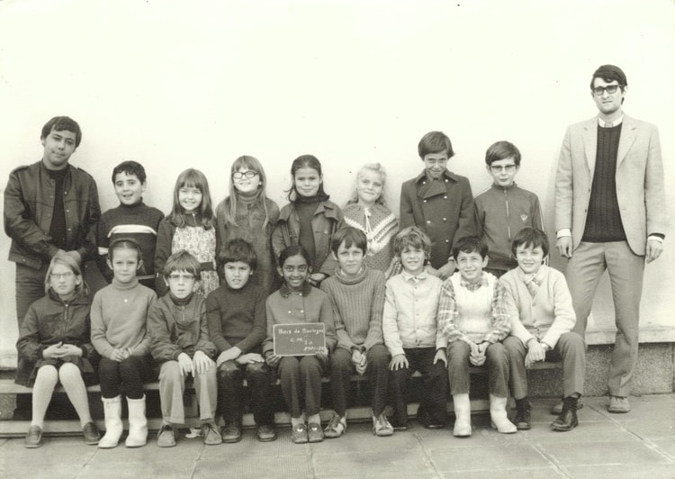 1972 - CM1 - Ecole du bois de boulogne