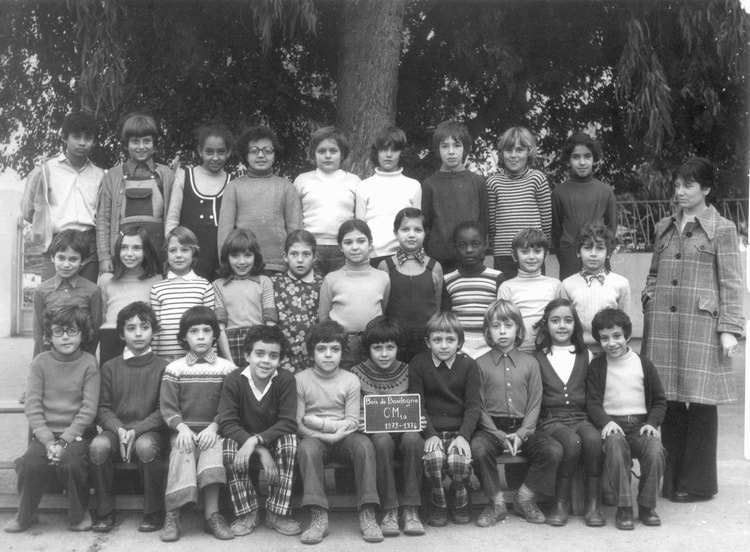 1973 - CM1 - Ecole du bois de boulogne