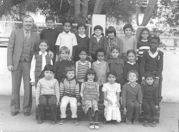 1981 - 1981-1982 CE1b - Ecole du bois de boulogne