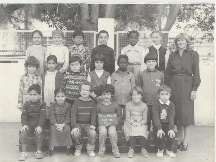 1981 - CE1C - Ecole du bois de boulogne