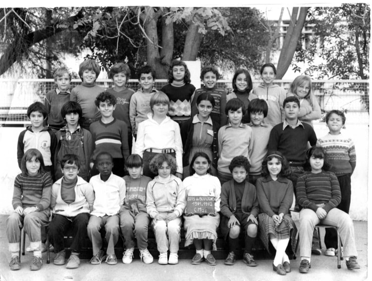 1982 - CM2 - Ecole du bois de boulogne
