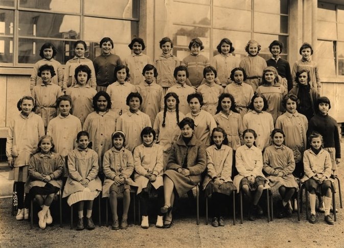 1958 - Lycée de jeunes filles Kouba (Alger) 6 ème Classique - Lycee de kouba