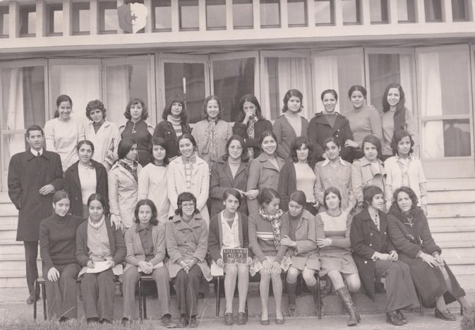 1972 - Classe terminale lycèe de Kouba - Lycee de kouba