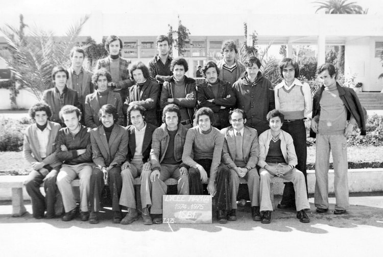 1974 - 1ere Sciences B.(2èASB) - Lycee de kouba