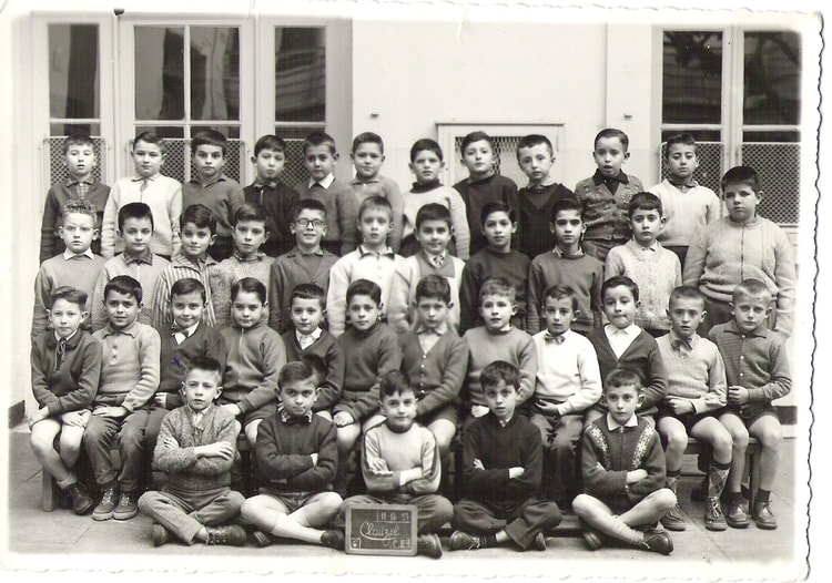 1957 - Cours elementaire 2em année - Ecole clauzel