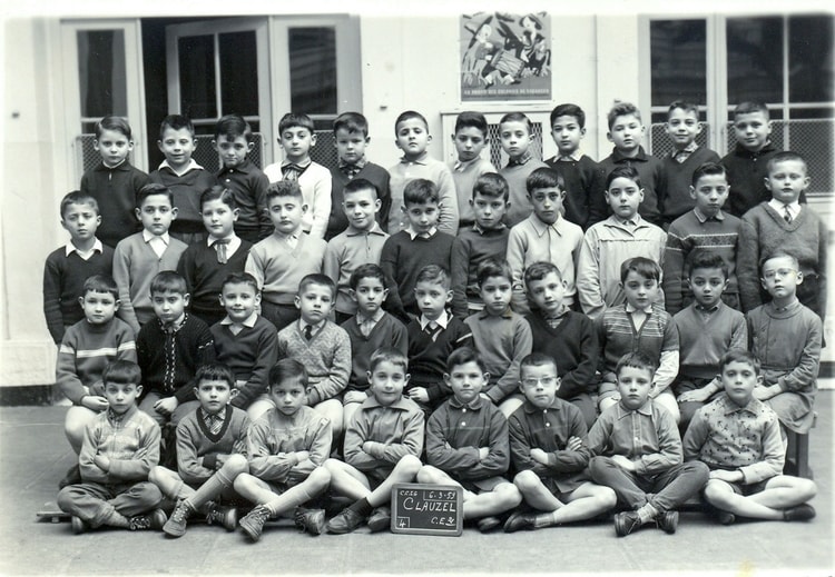 1958 - CE2 1958-1959 Ecole Clauzel - Ecole clauzel