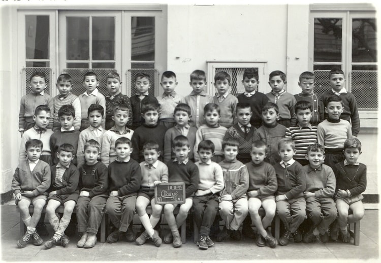 1958 - CE 1 - Ecole clauzel