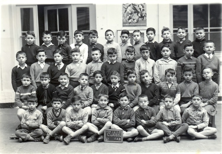 1959 - CE2 - Ecole clauzel