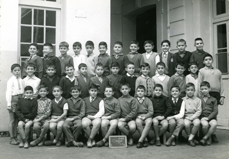 1960 - CM2 1960-1961 Ecole Clauzel - Ecole clauzel