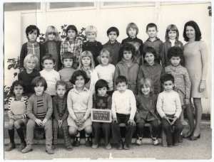 1973 - CP 1973 / 1974 - école de l'olivage