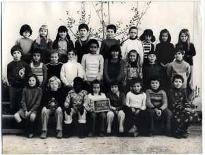 1976 - CM1 1976 / 1977 - école de l'olivage