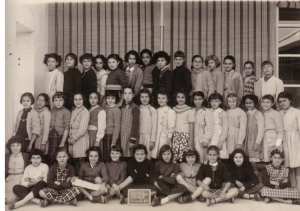 1955 - Classe de Mme MATTEI - CM2 - Ecole de diar es saada