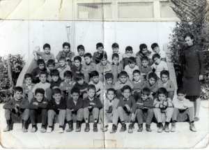 1970 - Avec madame haddad - Ecole de diar es saada