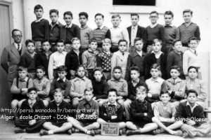 1952 - Cc6 éme - Ecole chazot garçons