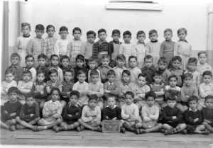 1952 - CP 1952/1953 - Ecole chazot garçons