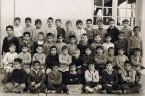 1958 - CP B 1957-1958 - Ecole chazot garçons