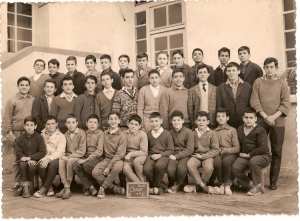 1961 - Classe 5 éme 1961/1962 - Ecole chazot garçons