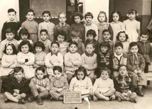 1952 - Maternelle 1ère année - Ecole rue de normandie