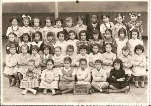 1954 - Cours préparatoire - Ecole rue de normandie