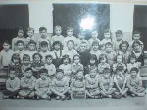 1955 - Maternelle Normandie 1954-1955moyenne section - Ecole rue de normandie