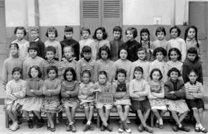 1958 - CE 1 mars 1958 - Ecole rue de normandie