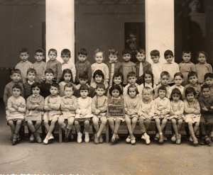 1959 - Cours Préparatoire 1ère année - Ecole rue de normandie