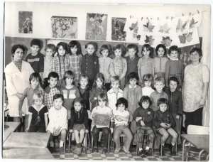 1972 - Classe enfantine 1972 / 1973 - Ecole bobillot