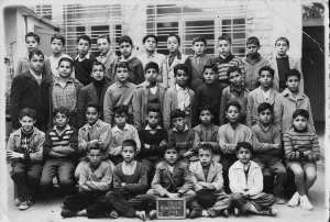 1957 - Classe ce CFE1 - Ecole rampe valée