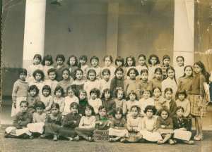 1960 - Classe de CP- Ecole de filles Rampe Valée (1960) - Ecole rampe valée