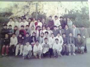 1986 - Photo de classe - C.e.m chakib arslane