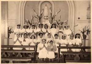 1953 - Communion privée - Ecole saint vincent de paul