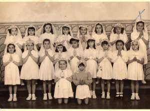 1953 - Groupe communion privée - Ecole saint vincent de paul