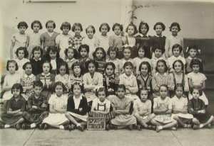 1951 - Cours elementaire - école chazot filles